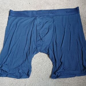 Tommy John Men's Deep Blue Boxer Briefs